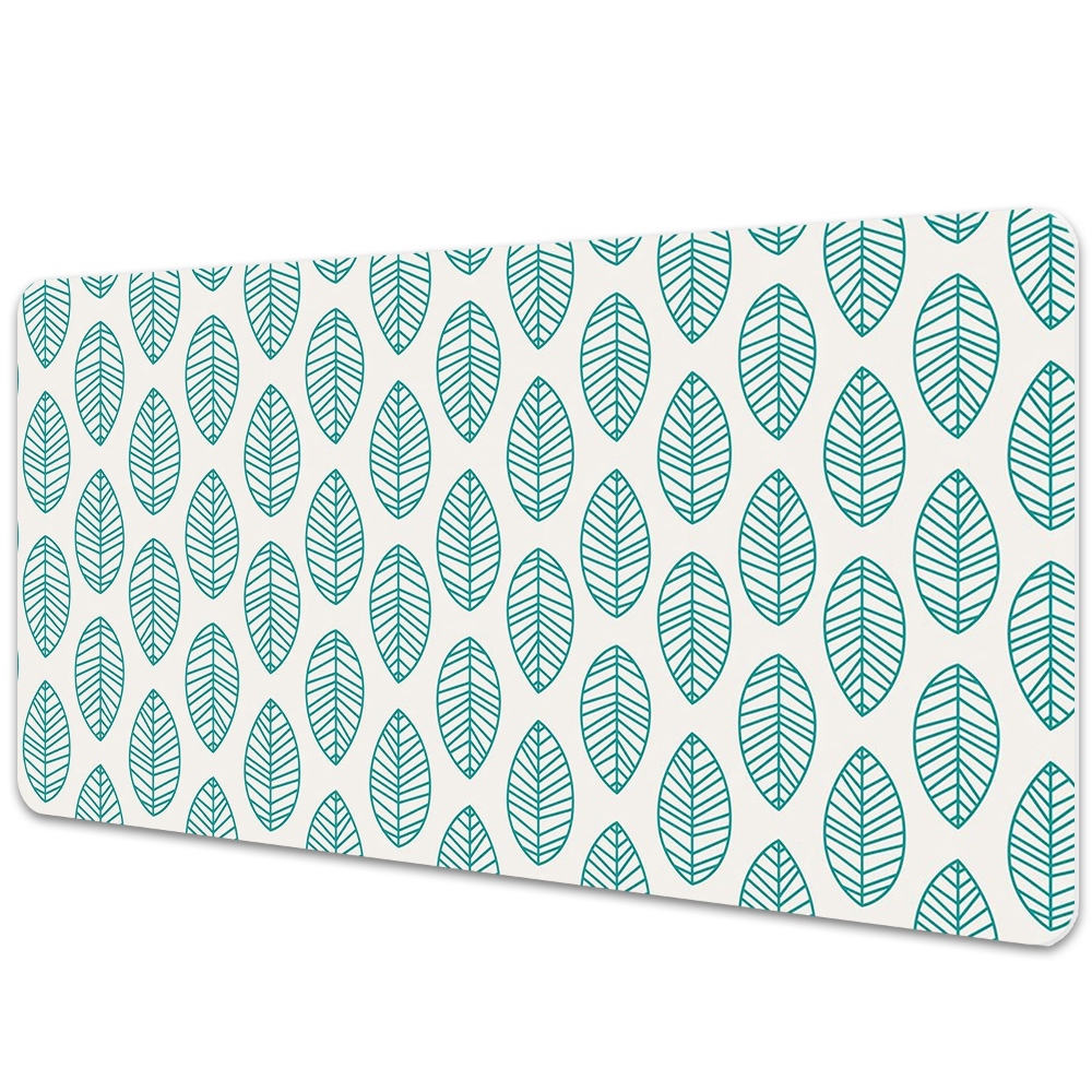 Irodai asztal alátét Levelek motívuma