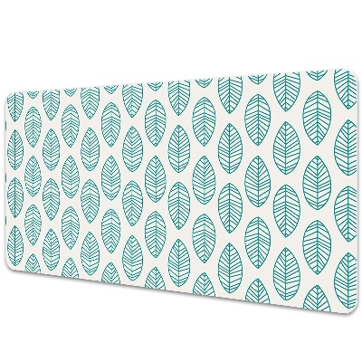 Irodai asztal alátét Levelek motívuma