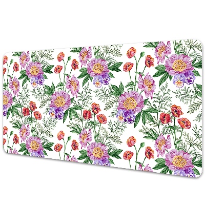 Iróasztal alátét Csokor virág