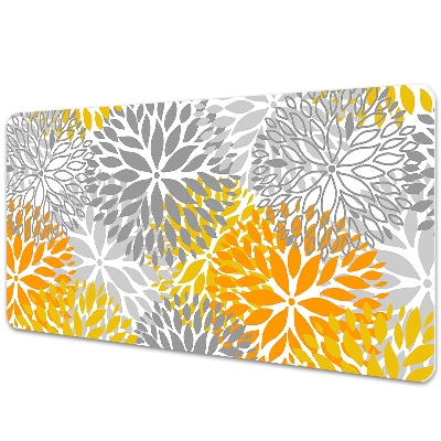 Iróasztal alátét Krizantém virágok