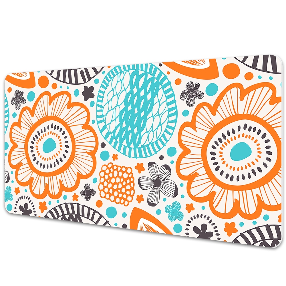 Irodai asztal alátét Pasztell vintage virágok