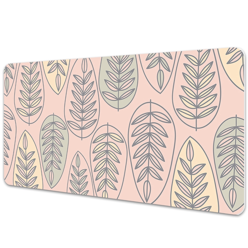 Iróasztal könyökalátét Színes vintage levelek