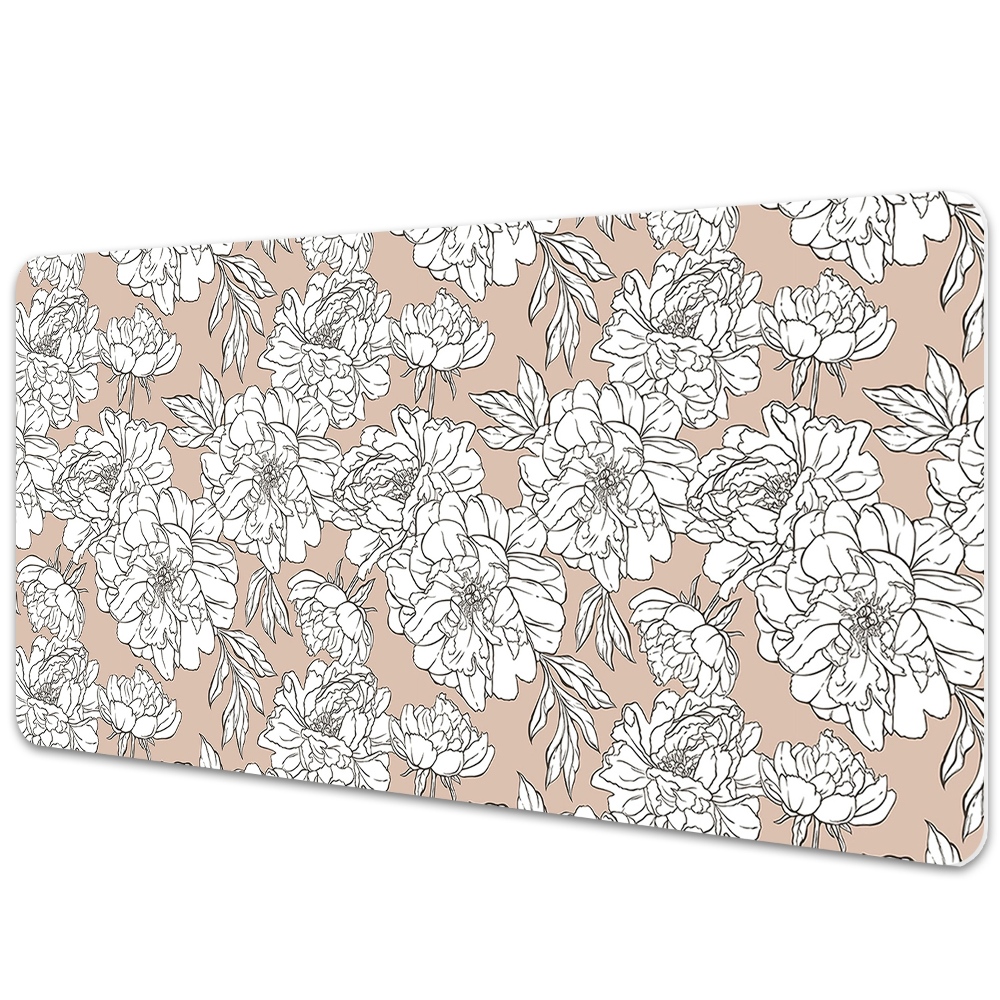 Irodai asztal alátét Művészi növényzet