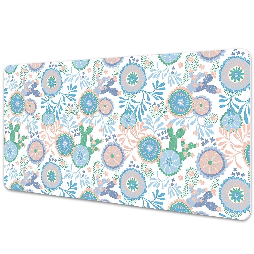 Iróasztal könyökalátét Vintage stílusú növények