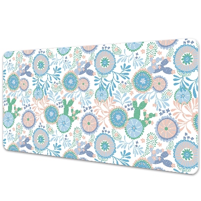 Iróasztal könyökalátét Vintage stílusú növények