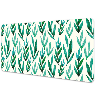 Iróasztal alátét Zöld levelek