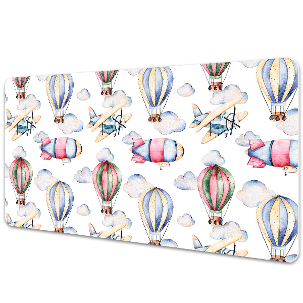 Irodai asztal alátét Léggömbök