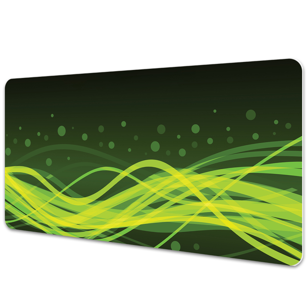 Irodai asztal alátét Zöld absztrakció