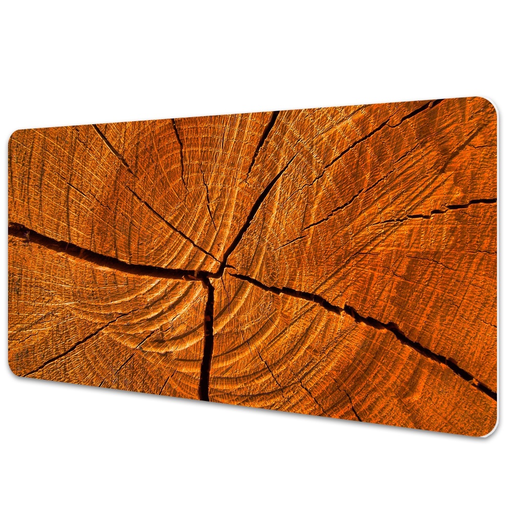 Irodai asztal alátét Fa törzse textúra