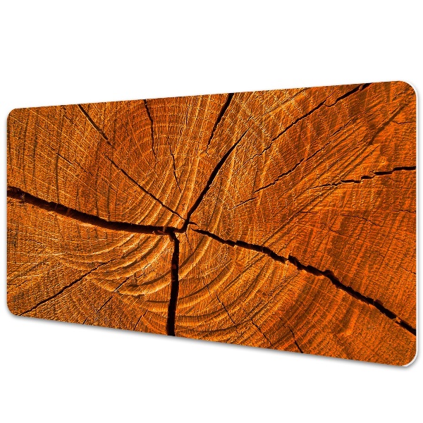 Irodai asztal alátét Fa törzse textúra