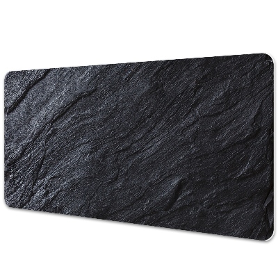 Iróasztal alátét Fekete márvány textúra