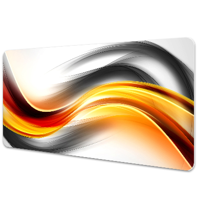 Könyökalátét Absztrakció narancssárga színben