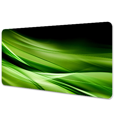 Irodai asztal alátét Fű színű absztrakció