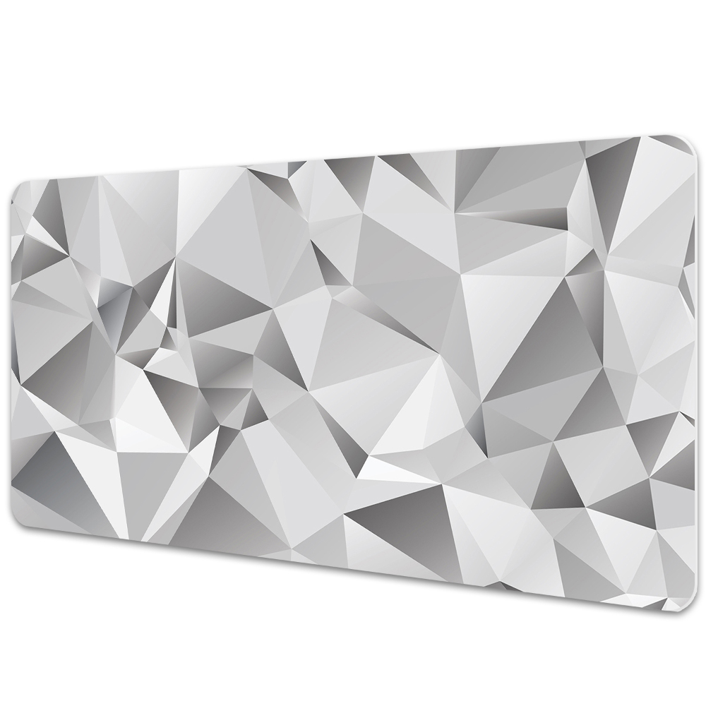 Irodai asztal alátét Absztrakció szürke színben