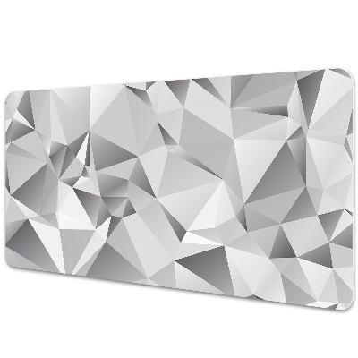 Irodai asztal alátét Absztrakció szürke színben