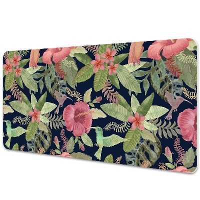 Iróasztal könyökalátét Trópusi papagáj a dzsungelben