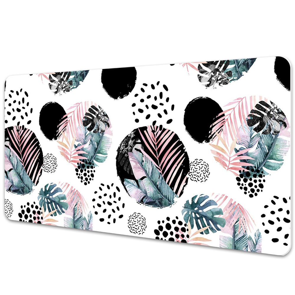 Irodai asztal alátét Absztrakt levelek