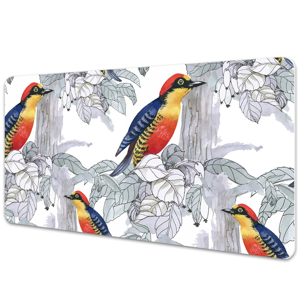 Iróasztal alátét Művészi madarak