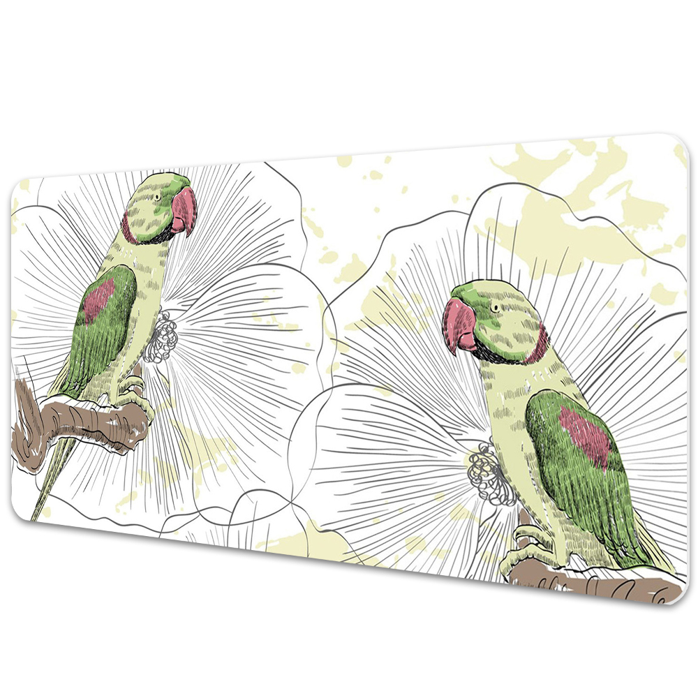 Iróasztal alátét Egzotikus papagájok