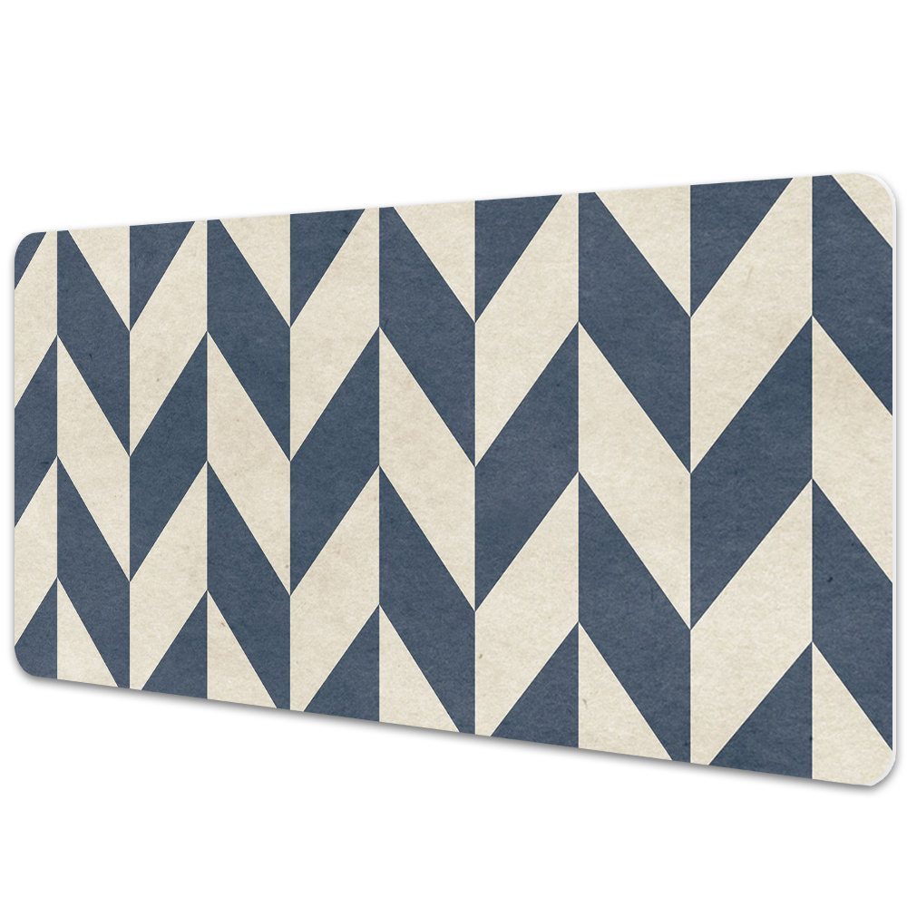 Irodai asztal alátét Szürke geometriai vektorok