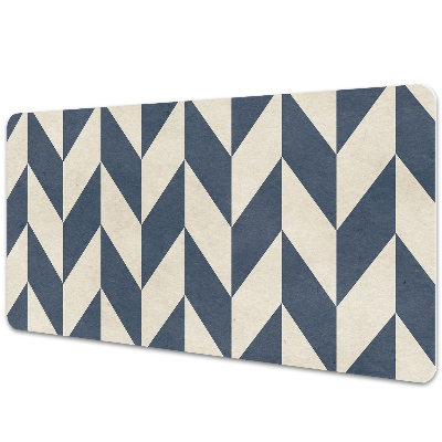 Irodai asztal alátét Szürke geometriai vektorok