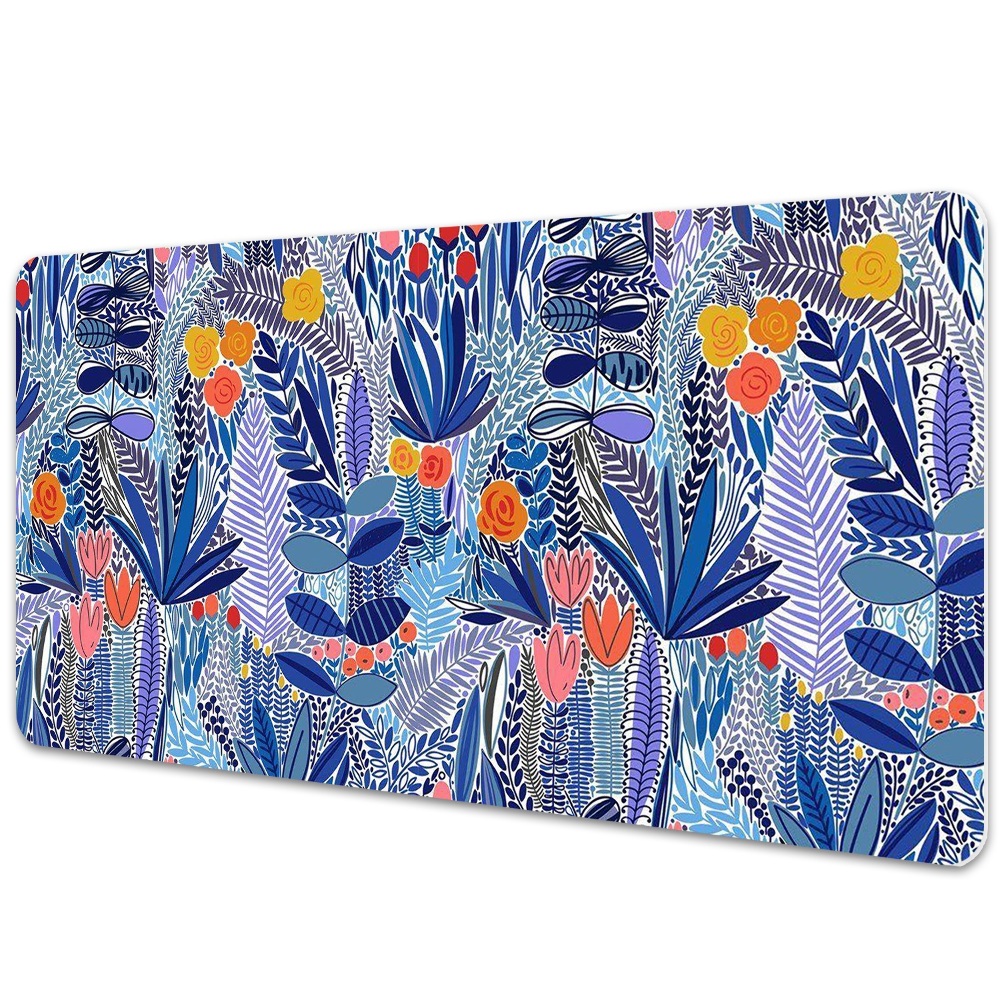 Iróasztal könyökalátét Természetes virágok