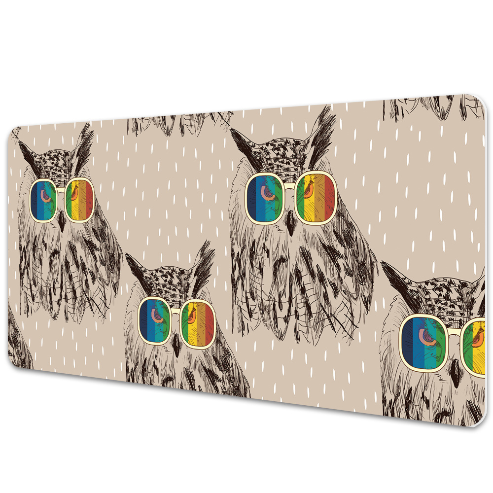 Iróasztal könyökalátét Csípő baglyok