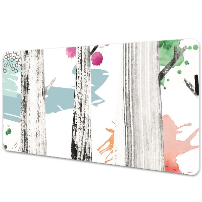 Irodai asztal alátét Erdei absztrakció