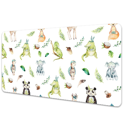 Irodai asztal alátét Boldog állatok