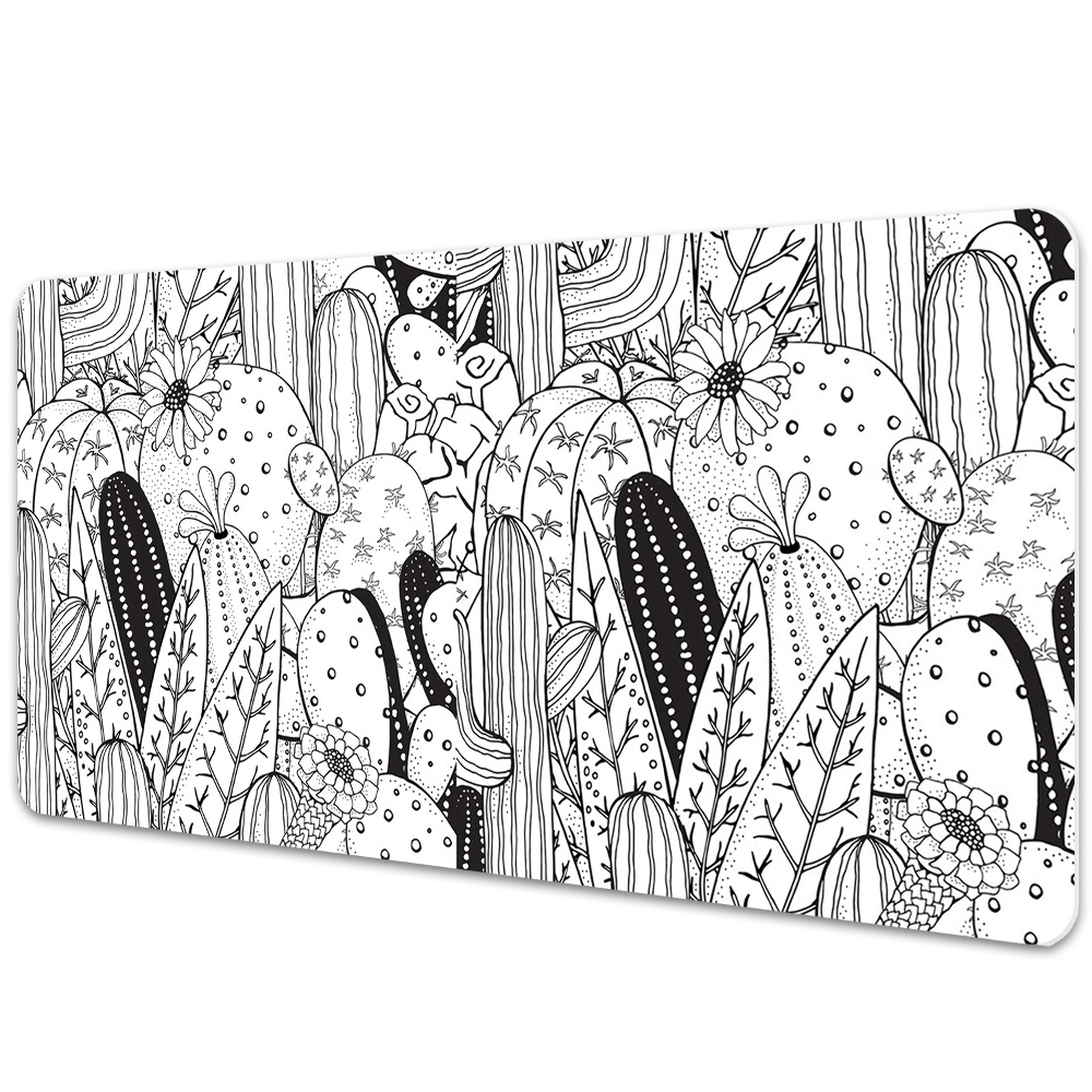 Iróasztal könyökalátét Kaktuszok képregény stílusban