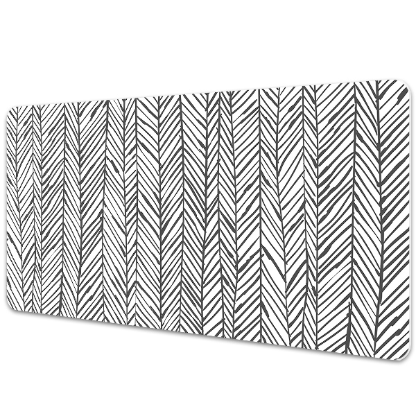 Iróasztal könyökalátét Rajzolt halszálka