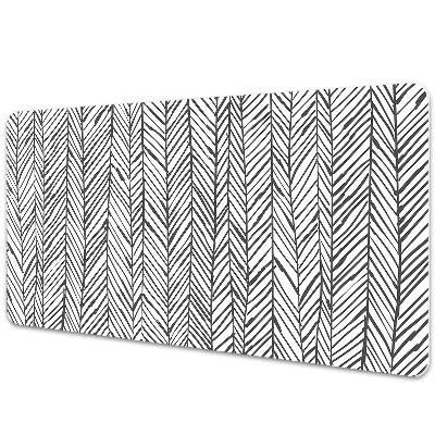 Iróasztal könyökalátét Rajzolt halszálka