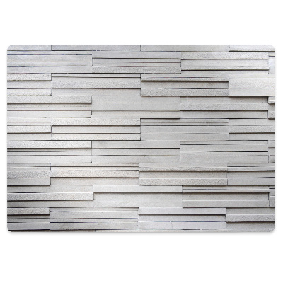 Padlóvédő székalátét Fehér fa