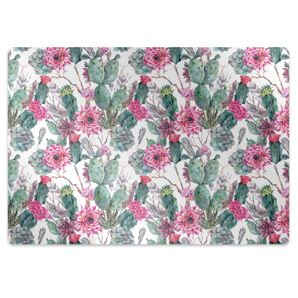 Padlóvédő székalátét Szukkulensek