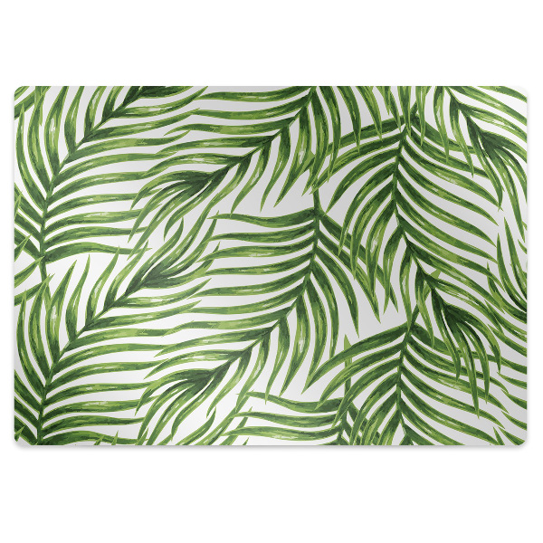 Padlóvédő székalátét Pálmalevelek