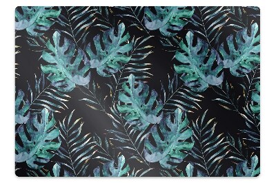 Padlóvédő székalátét Sötét levelek