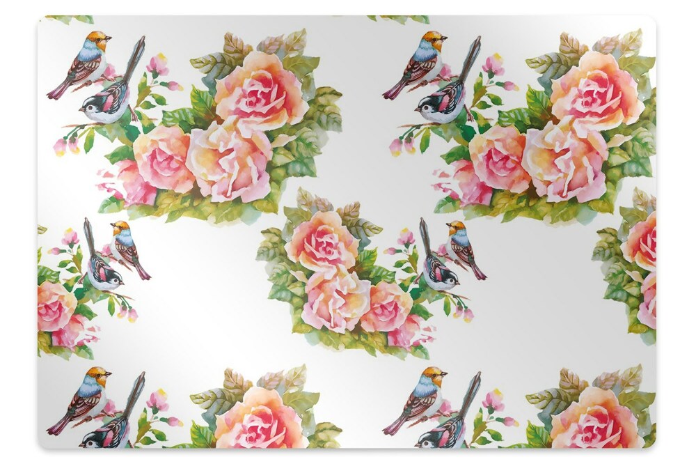 Szék szőnyeg Madár motívum egy erdőben