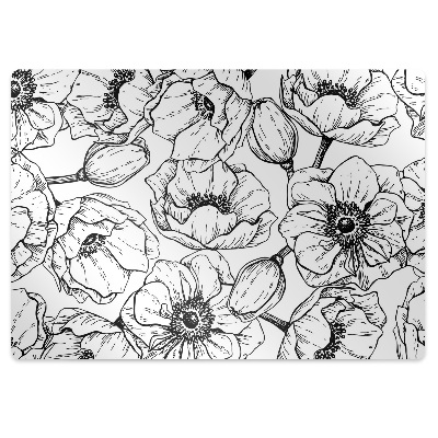 Székalátét Virágos minta