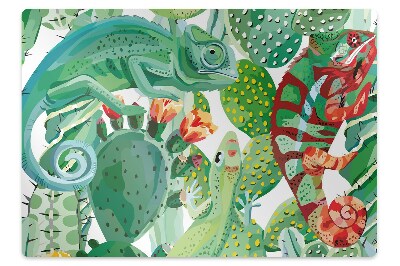 Szék szőnyeg Kaméleonok