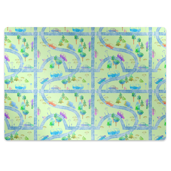 Szék szőnyeg Autók gyerekeknek