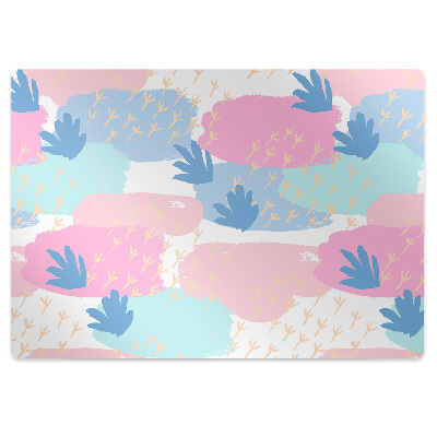 Padlóvédő székalátét Állati nyomok