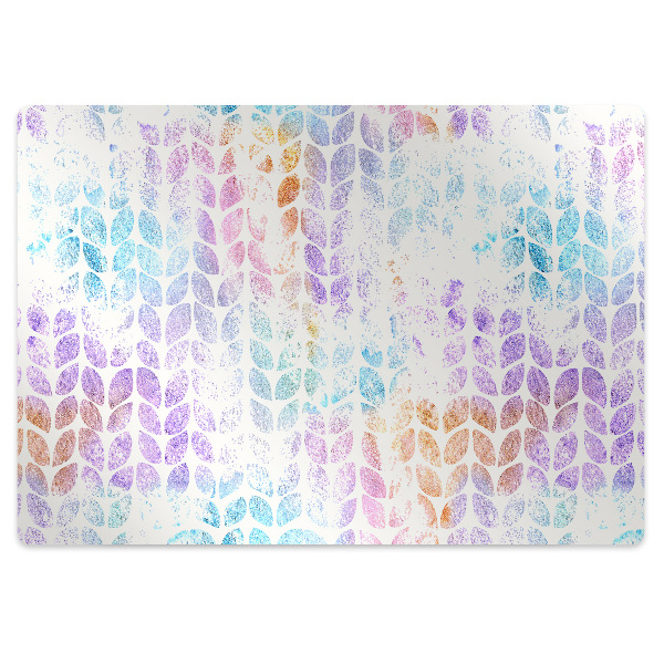 Padlóvédő székalátét Glitter motívum