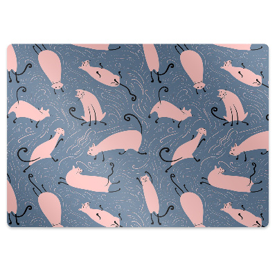 Szék szőnyeg Mesebeli macskák