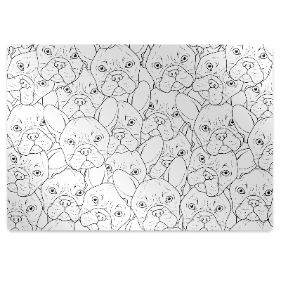 Padlóvédő székalátét Bulldog