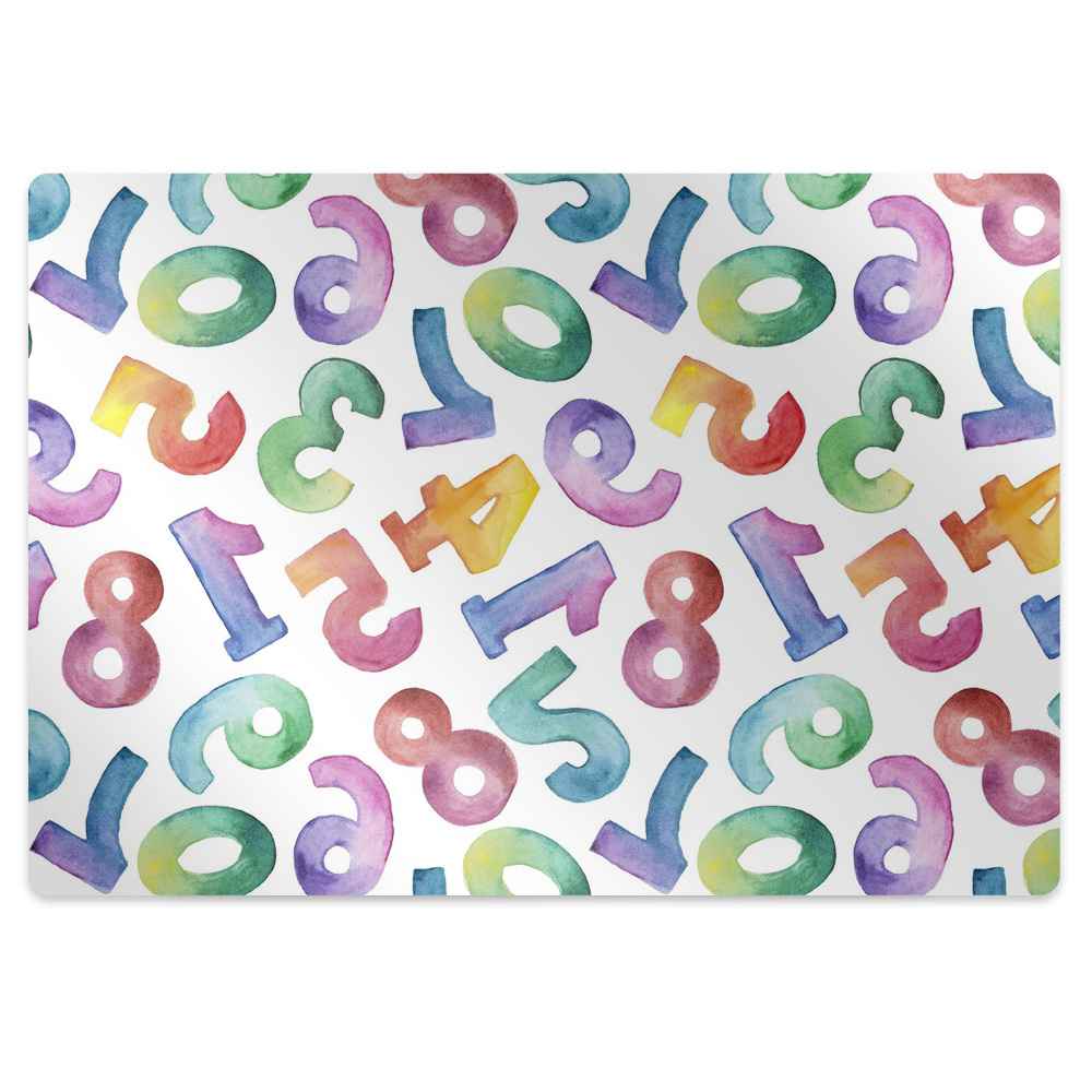 Székalátét Színes betűk