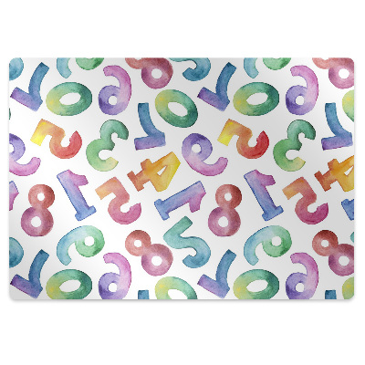 Székalátét Színes betűk