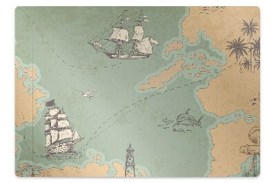 Székalátét Kalóz térkép