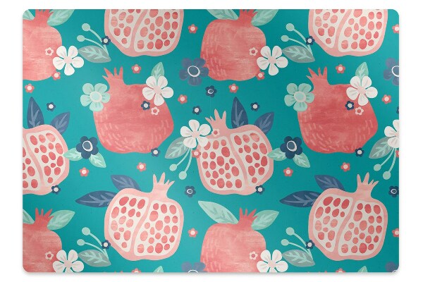 Padlóvédő székalátét Gránátalma