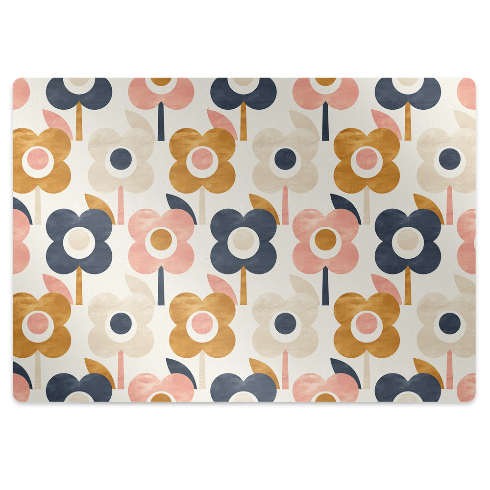 Szék szőnyeg Virágok