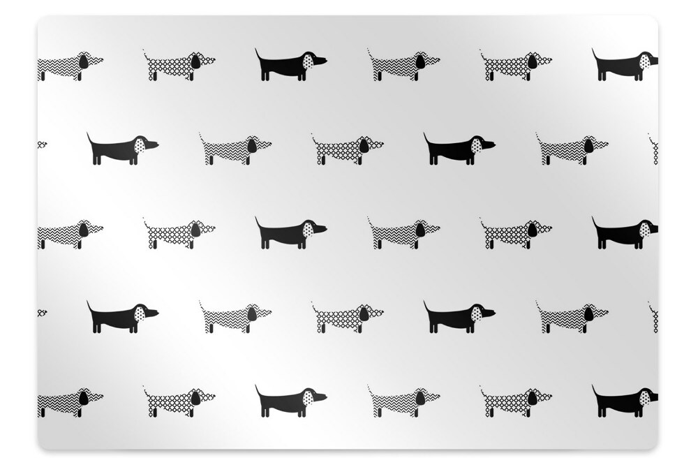 Szék szőnyeg Kutya világ